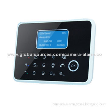 GSM alarm for wireless alarm system with English/French/Italian/Dutch/Russian/Spanish versions
